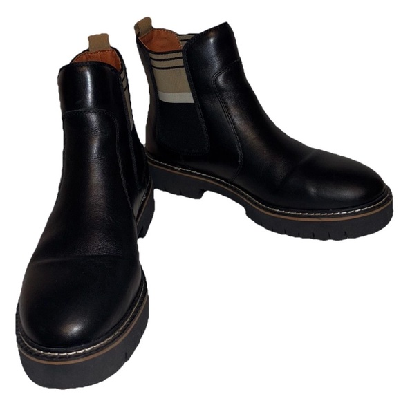 PIKOLINOS Black Ankle Boots with Tan Accents - Picture 12 of 12